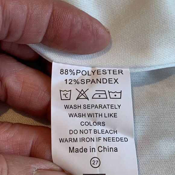 Dress, maxi, cover up, maxi, NWOT, STUNNING, eyelet , fitted to curves, lined - Picture 9 of 16